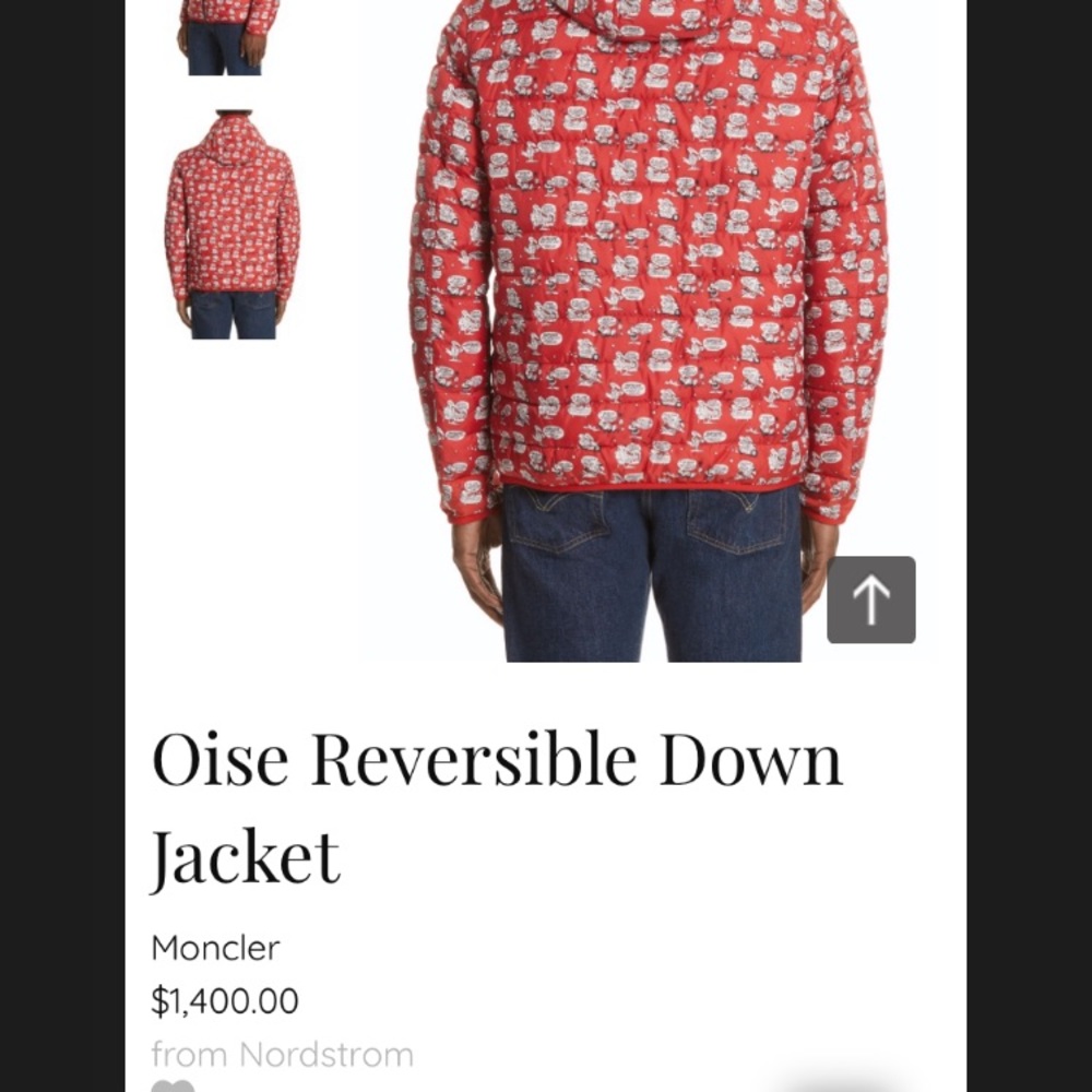 Moncler oise Giubbotto 100% authentic